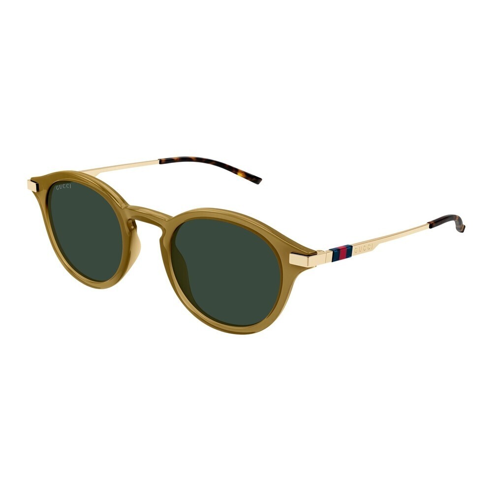 Nwt Gucci Gg1890s-003 Brown Gold 48mm Sunglasses